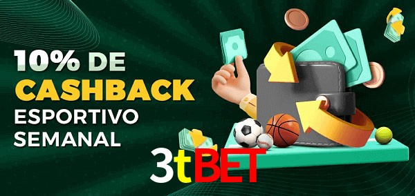 10% de bônus de cashback na 3tbet